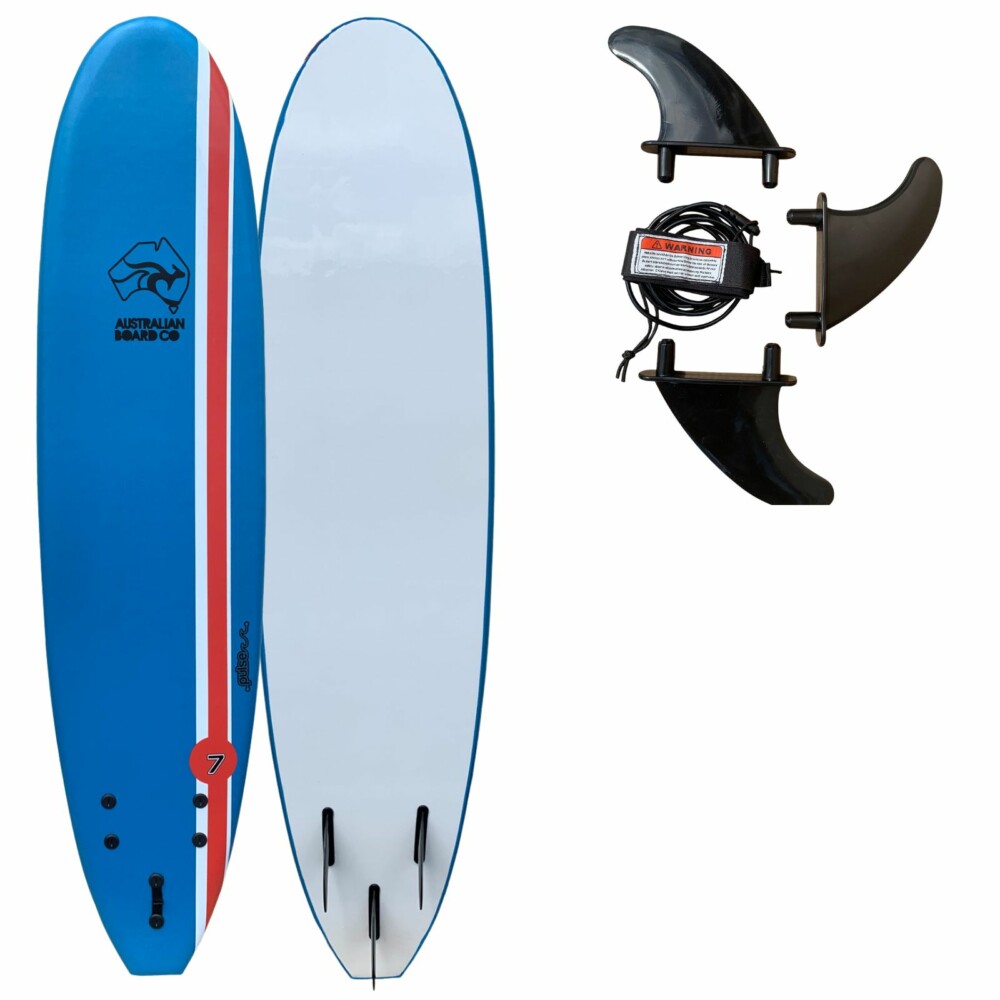 7ft-Australian-Board-Co-Pulse-Soft-Foamie-Learner-Surfboard-PACKAGE