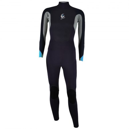 An image of the 2017 FAZE men's wetsuit in blue.