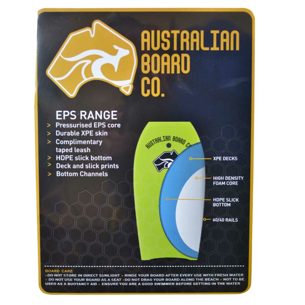 33inch Kids Pulse Series EPS Bodyboard by Australian Board Company
