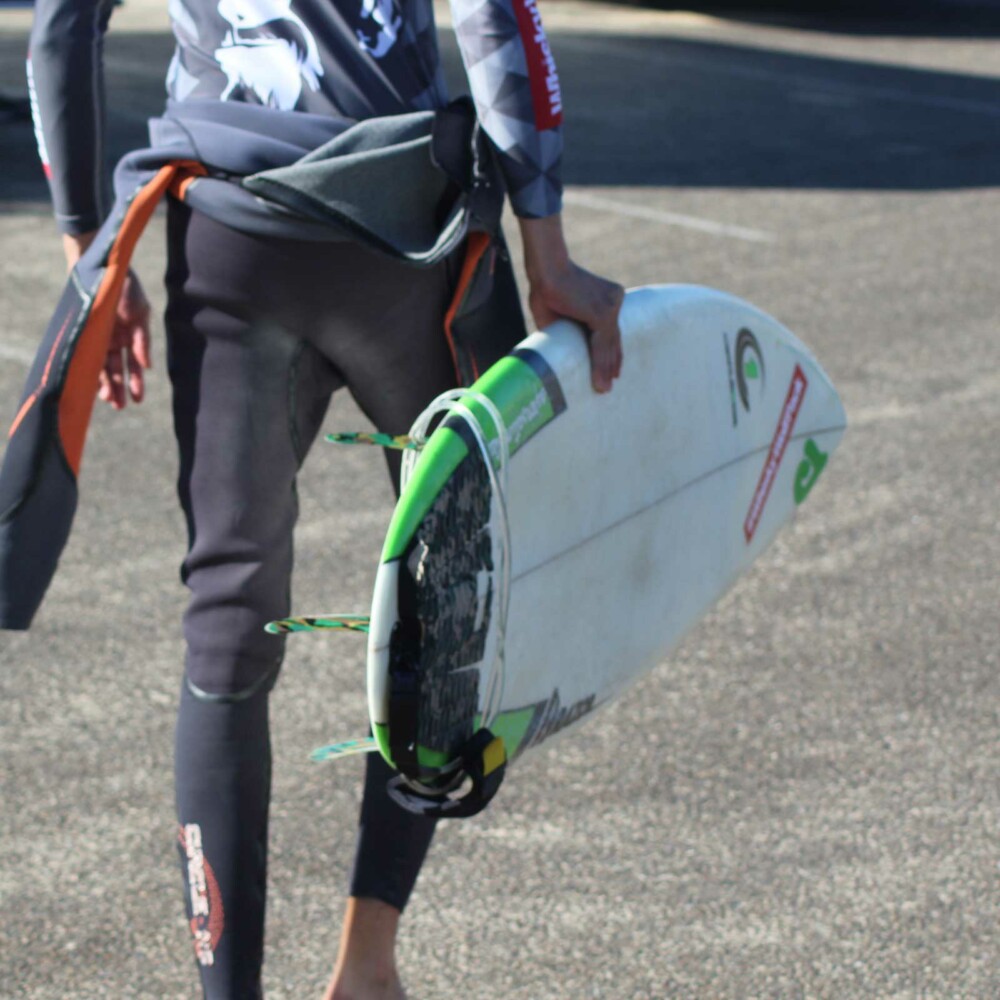 6ft 3inch Razor Surfboard - Fish Tail Shortboard - Acabado brillante