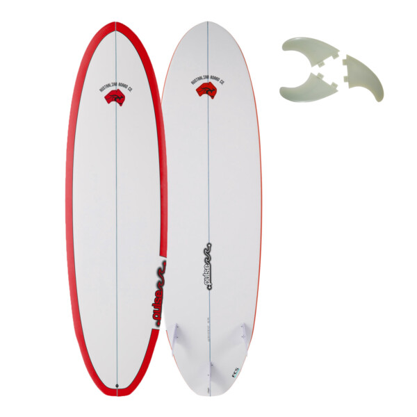 Surfboard - 6ft 6in Epoxy Shortboard,  Pulse Surfboard by Australian Board Company