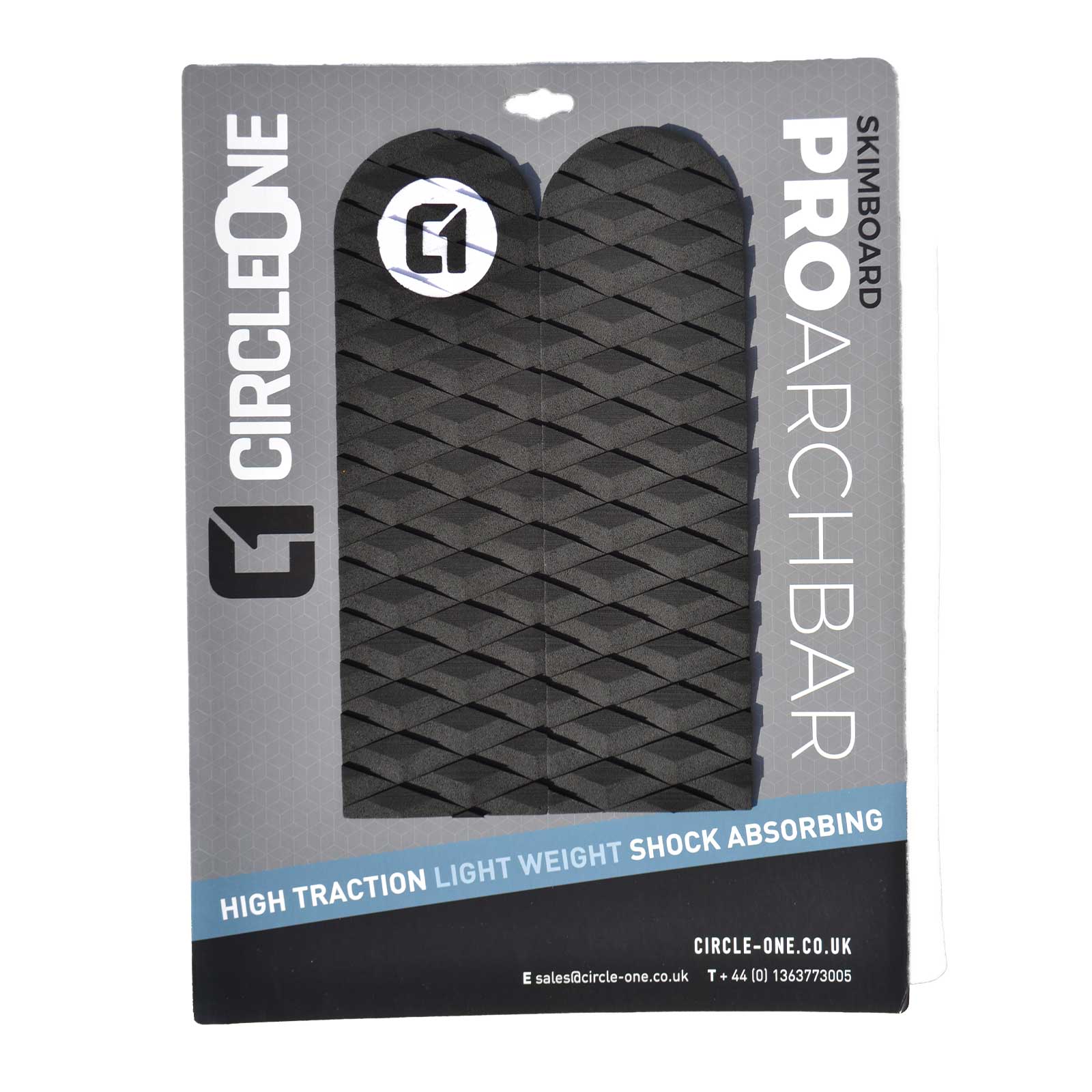 Skimboard Arch Bar Traction Pad - 2 Piece