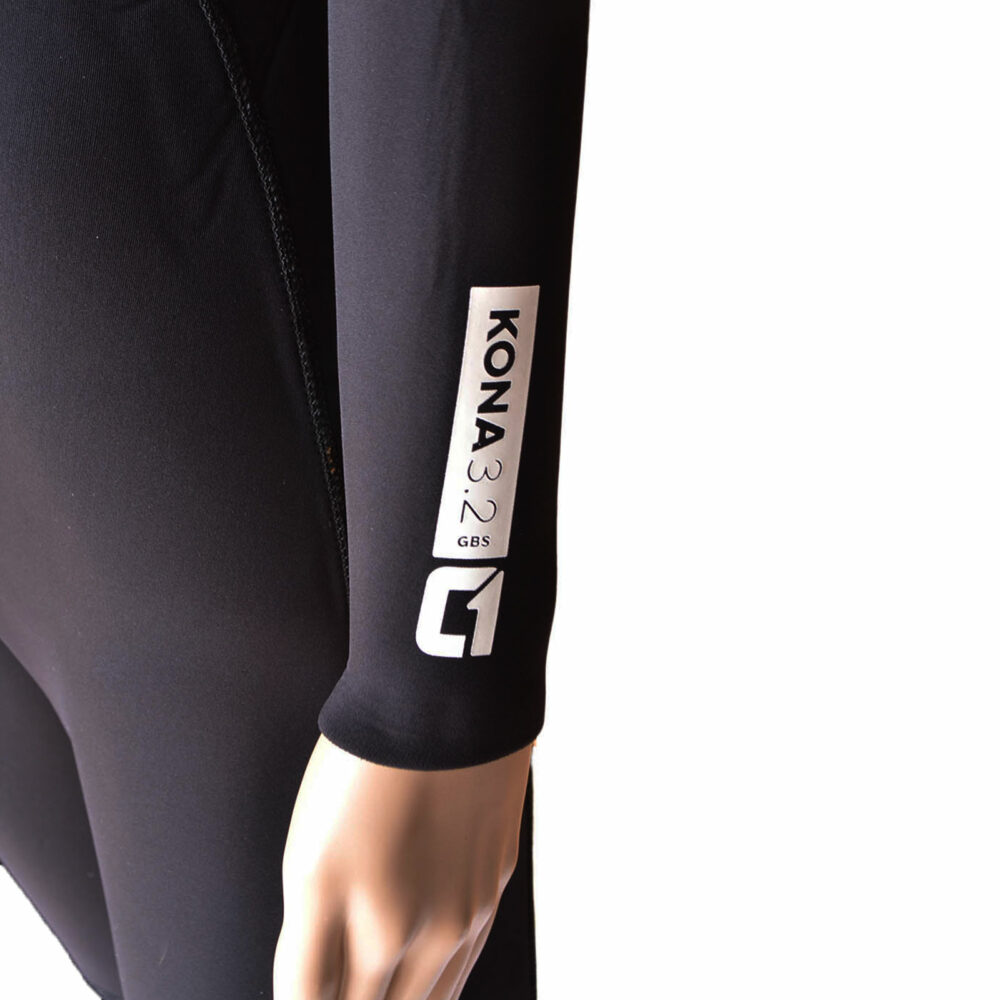 Womens Wetsuit - Womens Kona 3/2mm GBS Summer Back Zip Wetsuit