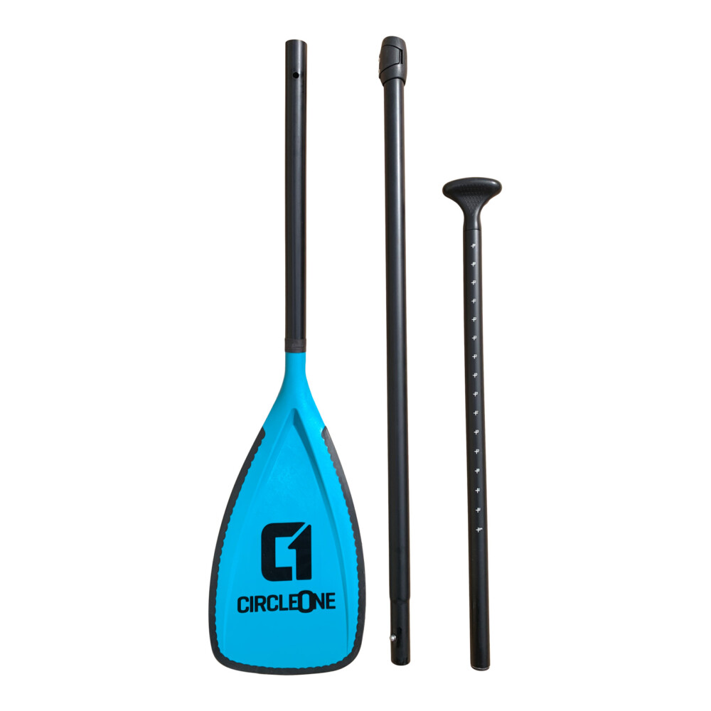 Circle One Alloy SUP Paddle Full Disassembled