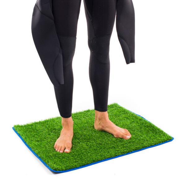Wetsuit change mat grass effect - Surflogic